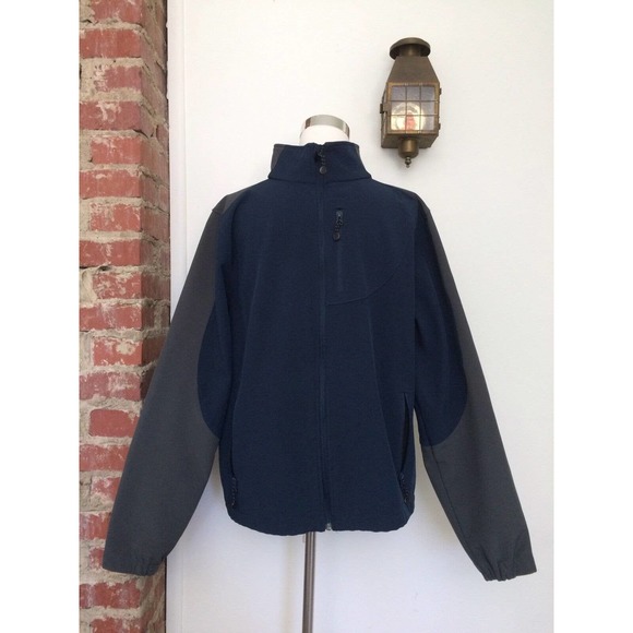Black‎ Diamond Fleece Lined Soft Shell Jacket Mens Size M Ski Snowboard Coat - Picture 1 of 10